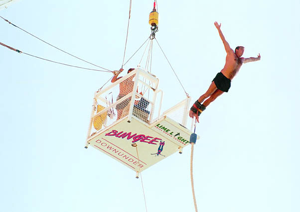 bungee jumping in cyprus, ayia napa.