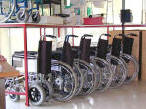 Manual wheelchairs for hire in Cyprus. - click to enlarge