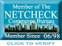 We belong to the independent Netcheck system - this verifies our standing in the internet community - you can resolve any issues you may have with our company publicly using them as mediators.