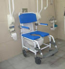 Shower commodes toe hire for your holiday in Cyprus