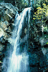 The Caledonian waterfall in the Troodos mountains is an interesting and refreshing stop