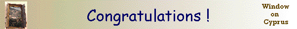 Congratulations !